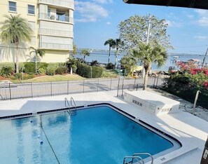 Outdoor pool - Newly Renovated Water Front in Historic Cocoa Village with Pool! (Cocoa)