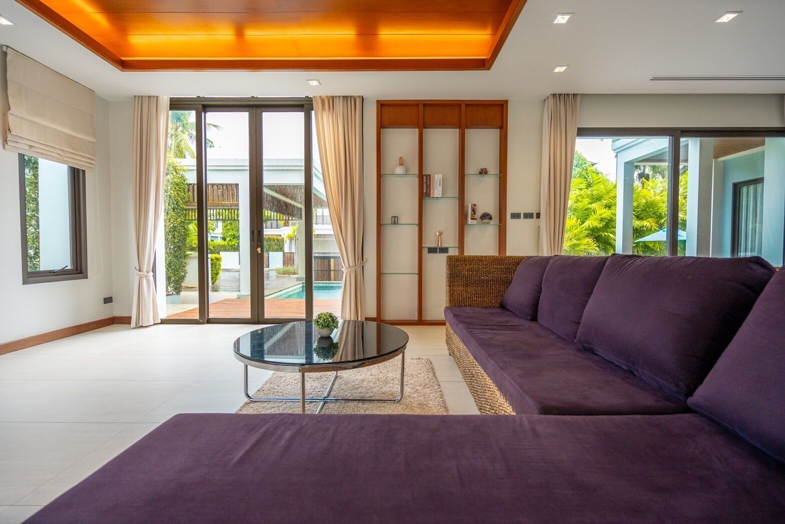 TV connectée, cheminée