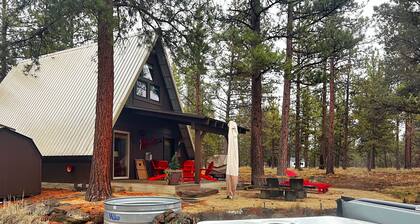 A-Frame Cabin on 4.5 Acres - HOT TUB, Dog Friendly!