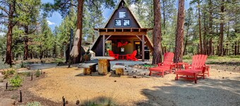 A-Frame Cabin on 4.5 Acres - HOT TUB, Dog Friendly!