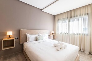 1 bedroom, iron/ironing board, travel crib, WiFi