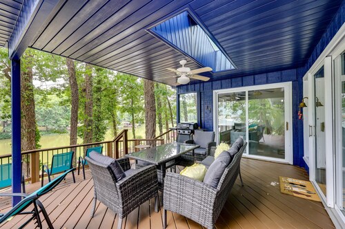 Lakefront Hot Springs Vacation Rental w/ Dock!
