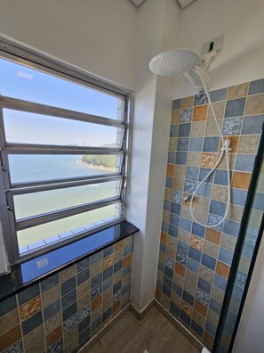 Secador de cabelo, toalhas de banho, sabonete, papel higiênico