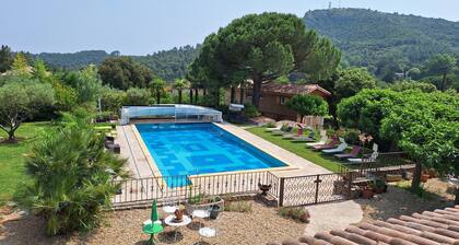 A l'ombre du chêne : Gîte Éden en Cévennes swimming pool, calm & nature at Anduze