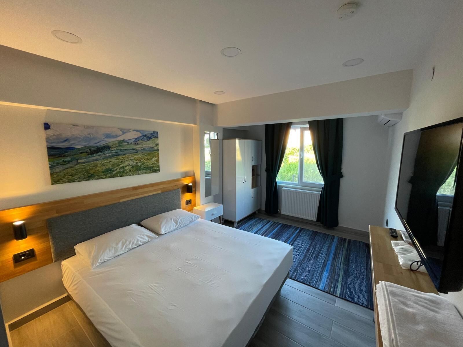 เครื่องนอนระดับพรีเมียม, Wi-Fi ฟรี, ผ้าปูที่นอน