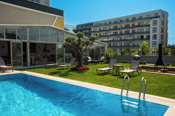 Fachada de la propiedad