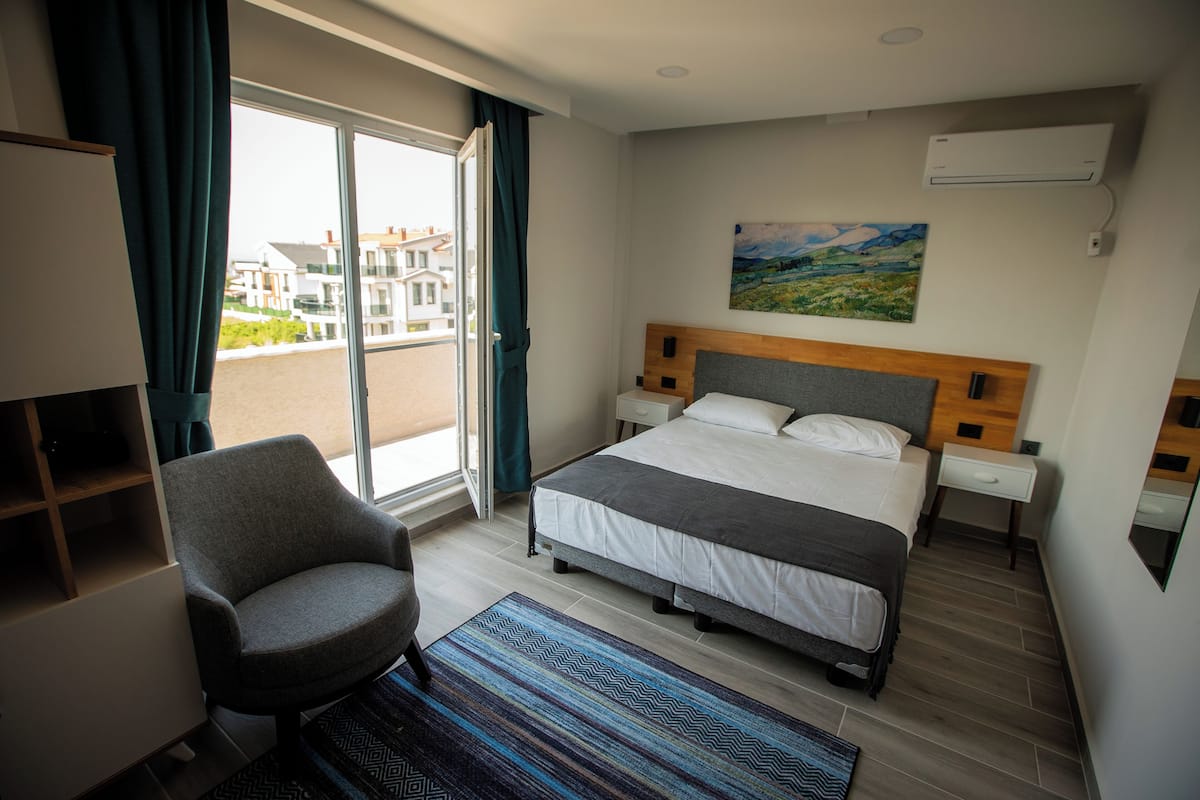 Business studio suite | 1 slaapkamer, luxe beddengoed, gratis wifi, beddengoed