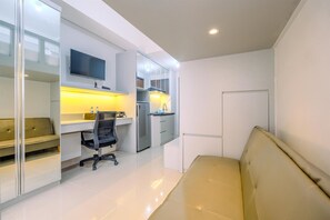 Deluxe Apartment | Living area - Elegant And Homey Studio Apartment Transpark Juanda Bekasi Timur (Bekasi)