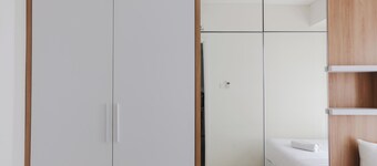 Homey 1Br Apartment With Extra Room At Parahyangan Residence