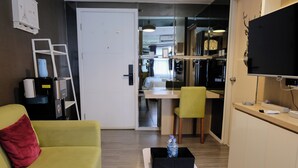 Leilighet – deluxe | Oppholdsområde