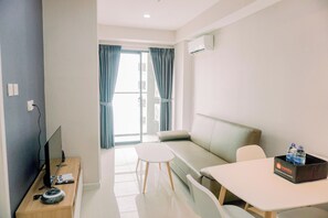 Deluxe Apartment | Living area - Comfort 1Br With Working Room At Daan Mogot City Apartment (Jakarta)