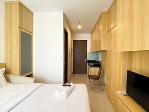 Deluxe appartement | Een minibar, gratis wifi