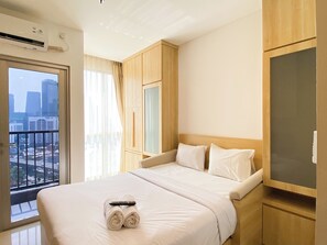 Deluxe appartement | Een minibar, gratis wifi