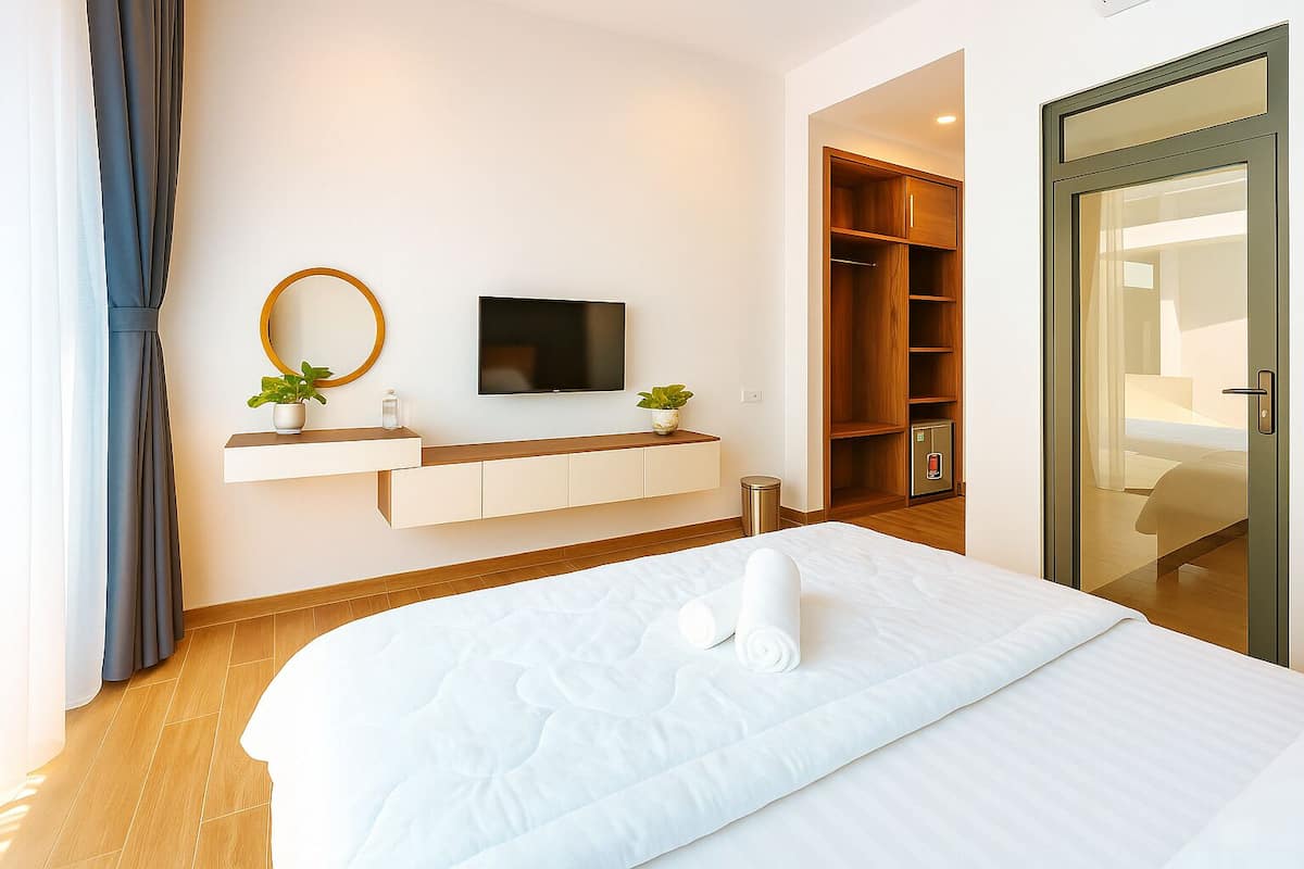 Premium bedding, down duvets, pillow-top beds, minibar