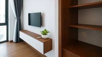 Luxe beddengoed, donsdekens, pillowtop-bedden, een minibar