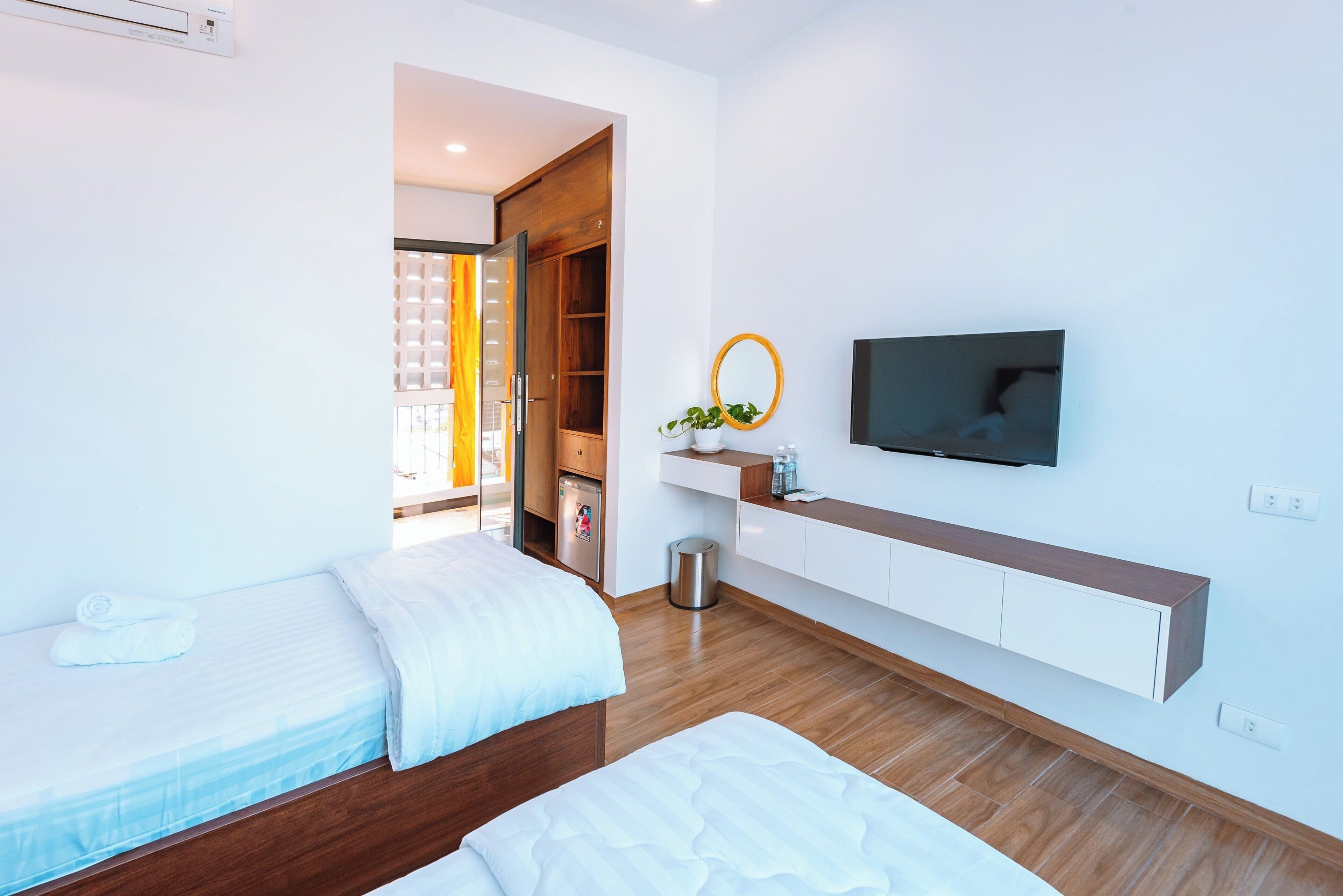 Quarto casal ou duplo luxo, 1 quarto, para não fumantes, vista para o jardim | Vista para o pátio