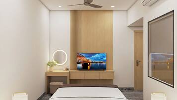 Basic Double Room | Premium bedding, down comforters, pillowtop beds, minibar