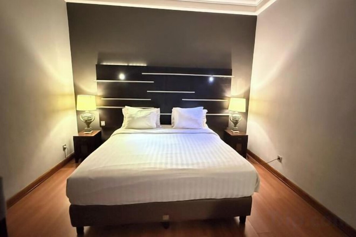 Select Comfort beds, blackout drapes, soundproofing