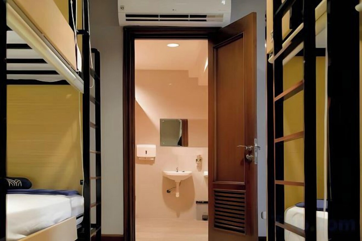 Katil Select Comfort, langsir/tirai gelap terus, kalis bunyi 
