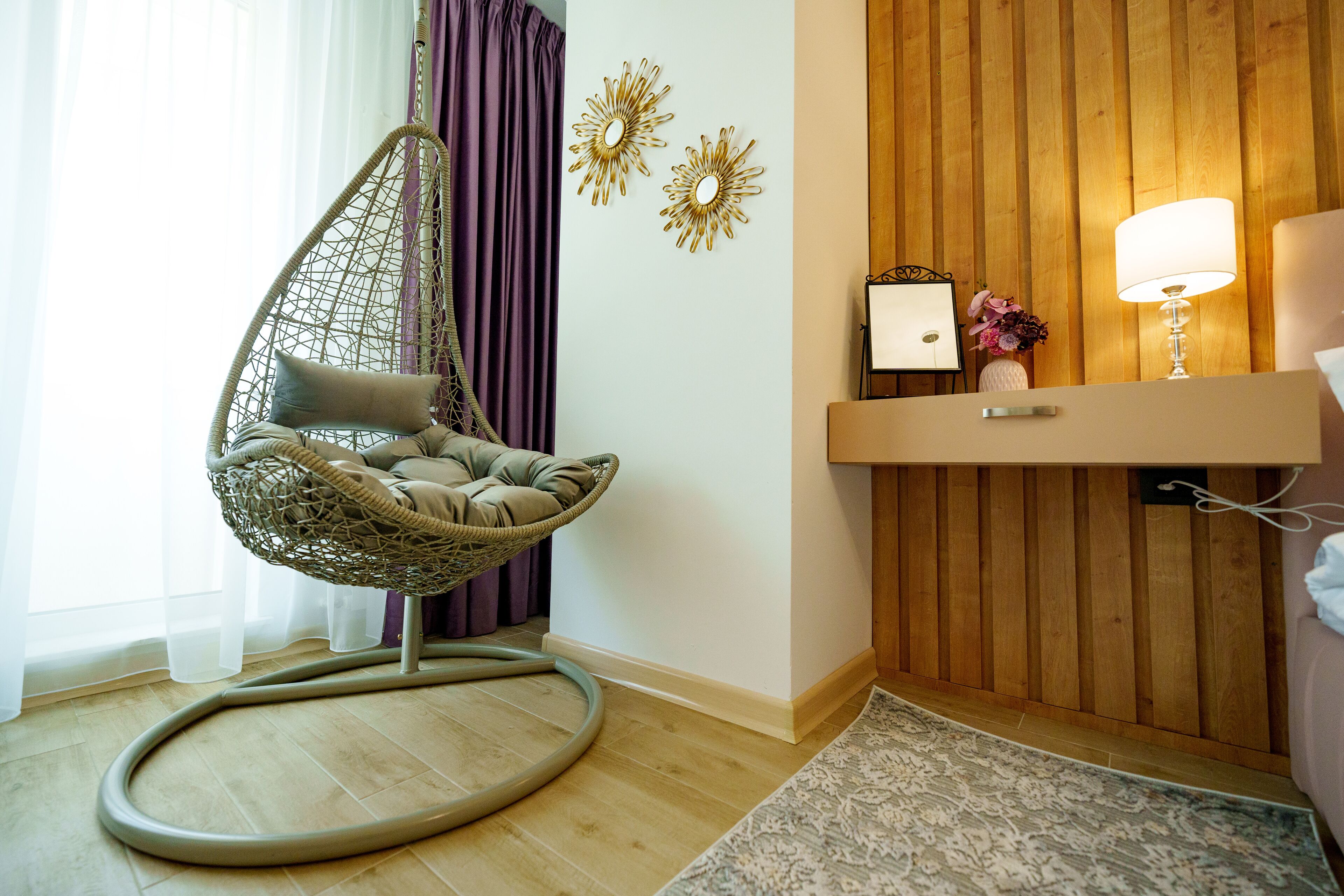 1 غرفة نوم وملاءات من القطن المصري وأغطية فراش متميزة