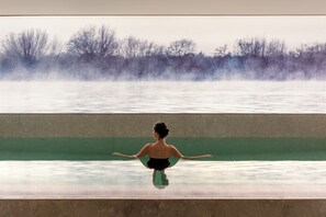 Indoor pool, open 9:00 AM to 9:00 PM, free cabanas, sun loungers - Casa Lucia Member of Melia Collection (Buenos Aires)