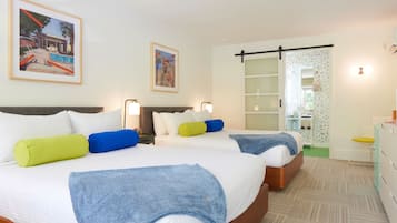 Chambre Standard, 2 grands lits | 1 chambre, literie hypoallergénique, couette en duvet