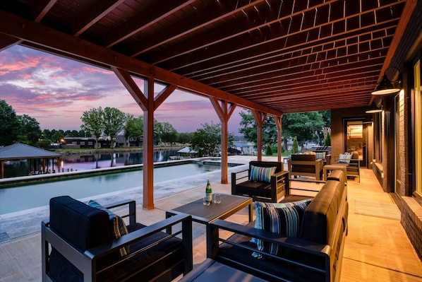 House, Multiple Beds (Elysian Shores w/Heated Pool & Option) | Pool | Seasonal outdoor pool