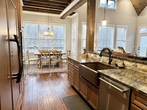 Fridge, microwave, oven, stovetop - Hidden Gem Lakeside Retreat w/Private Dock & Slip (Spring City)