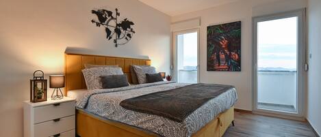 2 dormitorios, tabla de planchar con plancha, Internet y ropa de cama