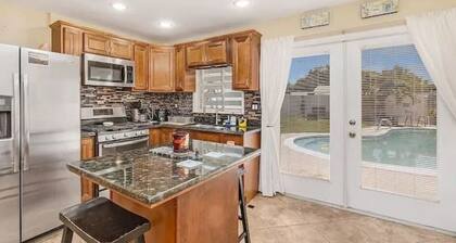 Quaint Coastal Pool Home Oasis Florida Space Coast, by Beach&Space Coast Stadium