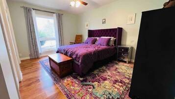 1 chambre, bureau, Wi-Fi, draps fournis