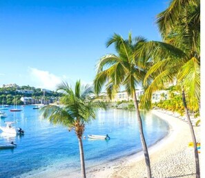 Beach - E·ly·sian Beach Front Resort - Parlor Suite (St Thomas)