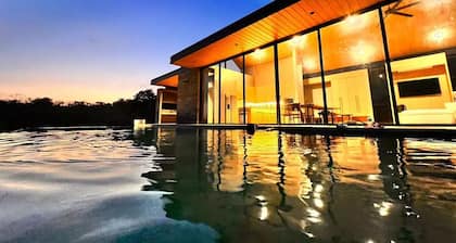 Stunning Mountain Home in Nosara, Costa Rica with Pacific Ocean Views & Pool