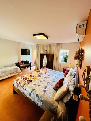 Suíte luxo 03 | Individually decorated, individually furnished, bed sheets - Pousada Kabatukila Charme (Natal)