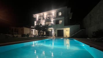 Fassade der Unterkunft