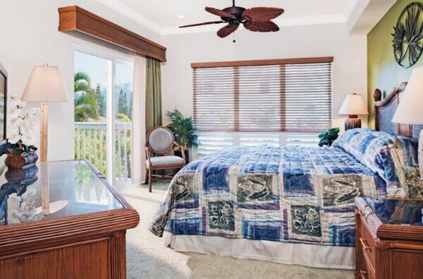 2 bedrooms, in-room safe, desk, iron/ironing board - Bali Hai Villas - Princeville, Kauai, Hawaii - 2 Bedroom Deluxe (Princeville)