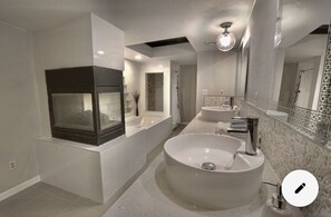 Towels, soap, toilet paper