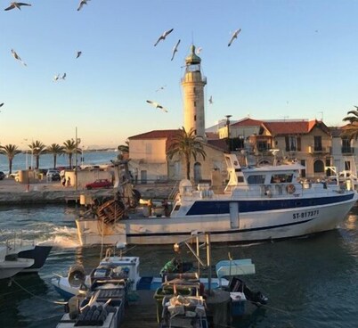 Le Mistral  Appartement Standing avec Vue Mer Exceptionnelle en 1ère Ligne