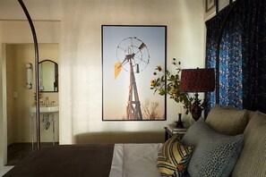2 bedrooms, iron/ironing board, WiFi, bed sheets - Competitor lodging near NRS Arena - Private Guesthouse + Vintage Airstream (Decatur)
