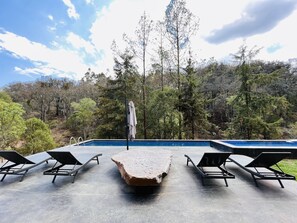 Outdoor pool - Cabaña del Río (Huasca de Ocampo)