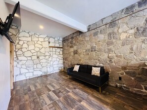 Living area - Cabaña del Río (Huasca de Ocampo)