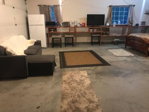 Large studio with private bath separate entrance