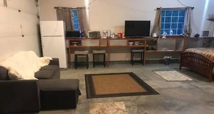 Large studio with private bath separate entrance