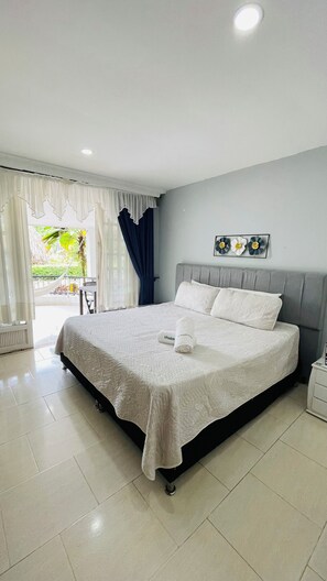 Chambre double | Accès au Wi-Fi (inclus), literie fournie