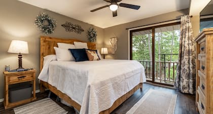 Beautiful Mountain Harbor Lake Ouachita Condo Remodel 2023 Dining Fishing Spa