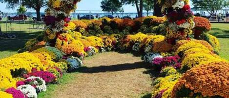 Area per ricevimenti all'aperto