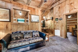 Smart TV y chimenea