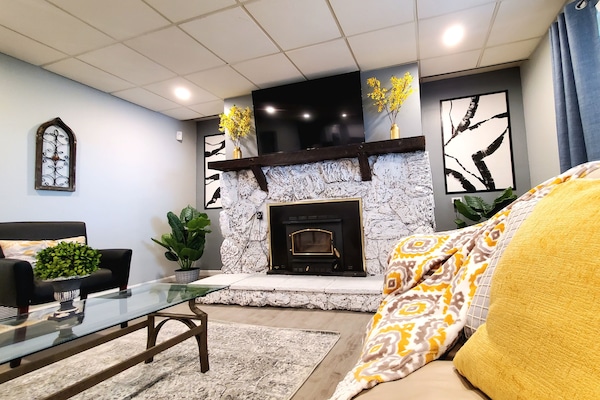 Gorgeous decor in living room
