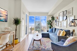 Premium Condo | Living area - The Diamond Collection (Toronto)