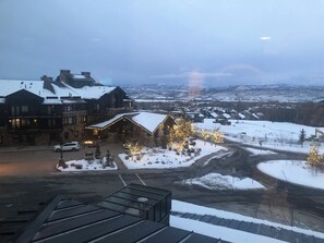 Vue depuis l’hébergement